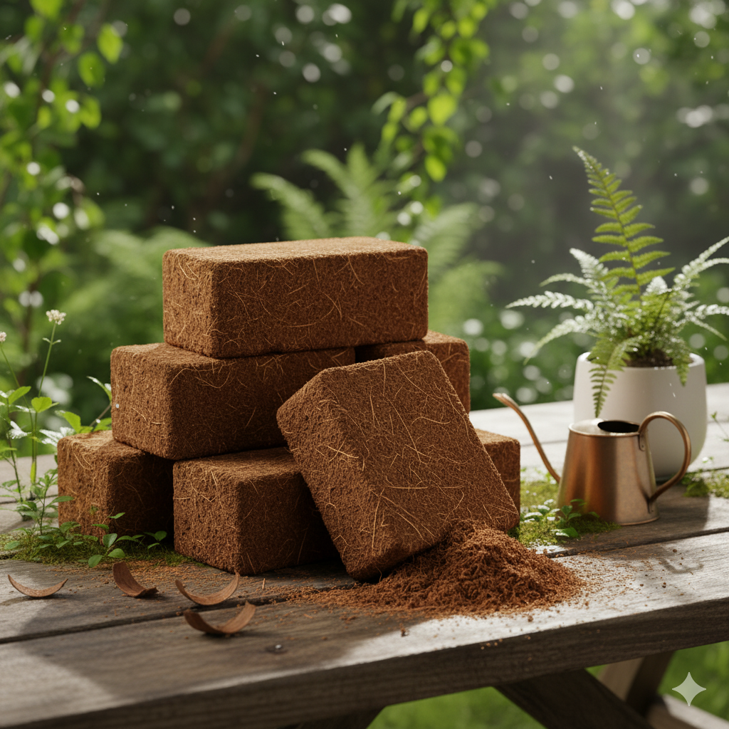 Coco Peat Blocks for Export