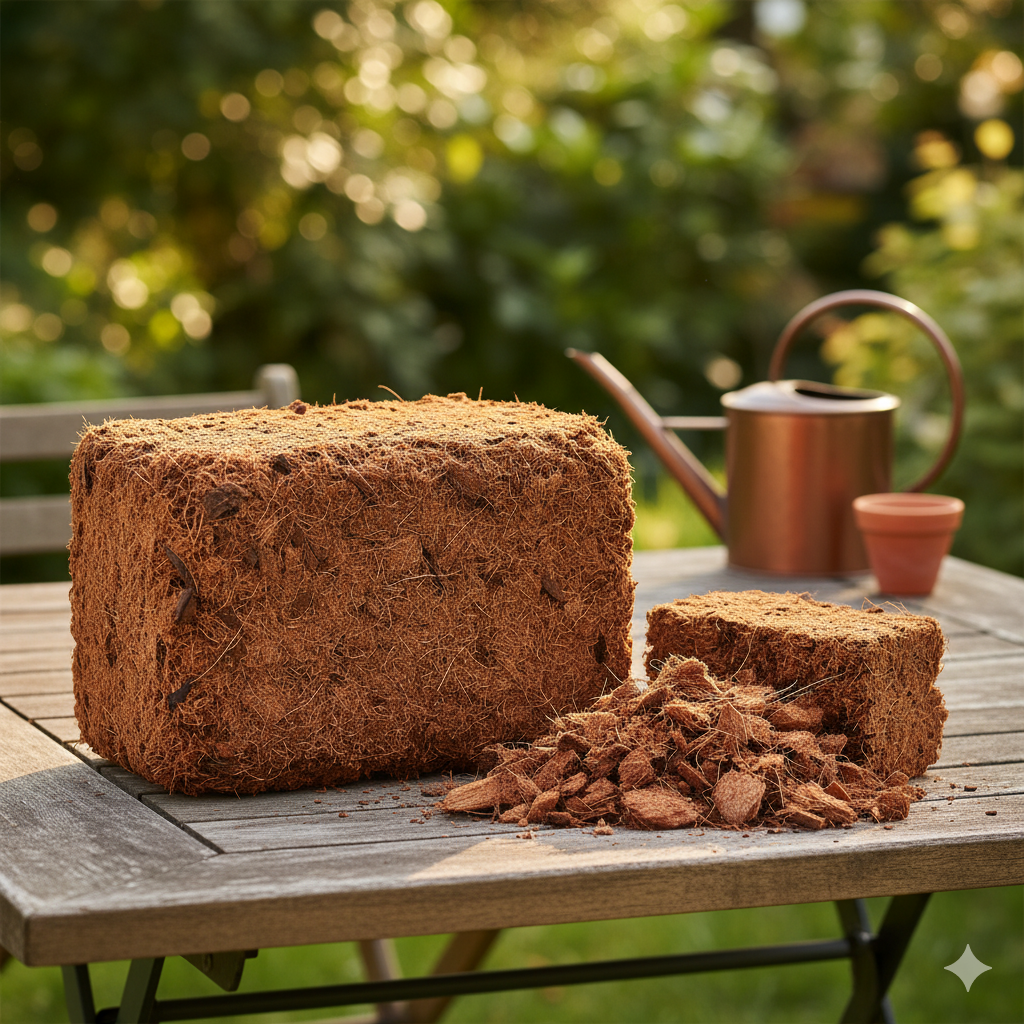 Coir Husk Chips Block for Orchids